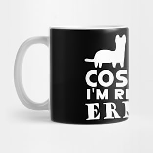 Ermine costume marten ferret motif fan Mug